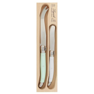 Laguiole - Debutante Cheese Knife St Tropez Set 2pce