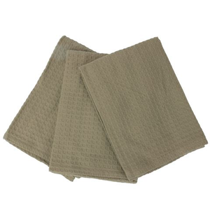 Rans - London Waffle Tea Towel Latte Set 3pce