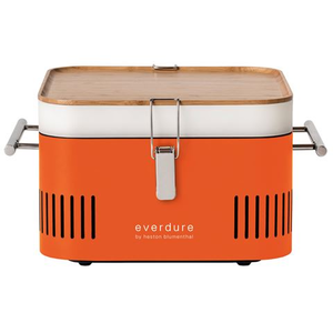 Everdure - Heston Blumenthal Cube Portable Charcoal Barbecue Orange
