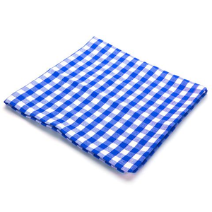 Rans - Gingham Napkin Blue 45x45cm