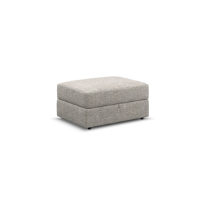 Morgan Storage Footstool in Santos Mink
