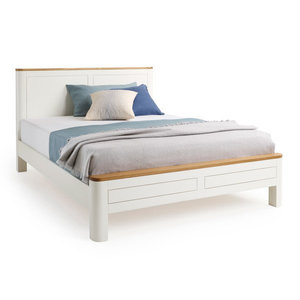 Hove Natural Oak and Painted King-Size Bed