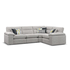 Morgan Modular Group 2 in Santos Silver with Green and Grey Scatters 