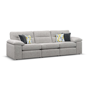 Morgan Modular Group 9 in Santos Silver with Green and Grey Scatters 