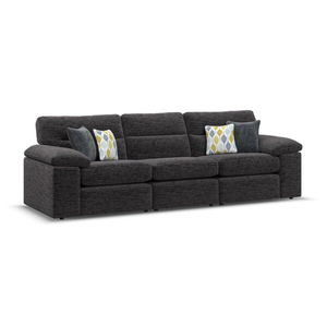 Morgan Modular Group 9 in Santos Black with Green and Grey Scatters 