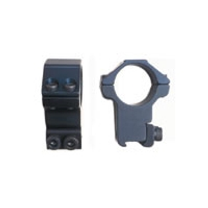 Match Mounts - 2 Piece High Double Screw 30mm Mount
