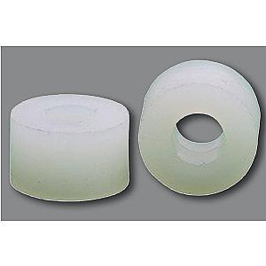 M6 x 24mm OD x 10mm Thick, Nylon 66 Spacer Washer, White