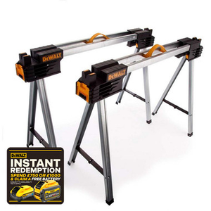 DeWalt DWST1-75676 Folding Sawhorse Set of Two