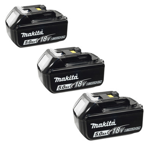 Makita BL1850 18V 5.0Ah LXT Lithium-Ion Battery (3 Pack)