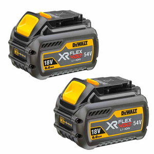DeWalt DCB546-XJ 18/54V XR 6.0Ah FlexVolt Battery (2 Pack)