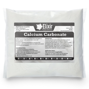 Calcium Carbonate Limestone Powder (CaCo3) - 10kg, Polythene Bag
