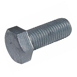 M16 x 50 Hexagon Head Set Screws High Tensile Grade 8.8 Galvanised, DIN 933