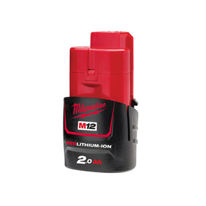 Milwaukee M12 B2 12V 2.0Ah RedLithium-Ion Battery