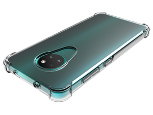 Gel Case with Bumper Edges for Nokia 7.2 - Clear