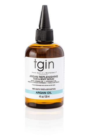 Tgin Argan Replenishing and Hair Body Serum - 4 oz