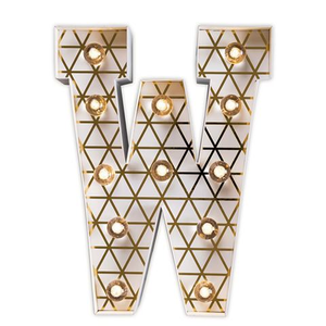 Delight Decor - Little Paper Letter W