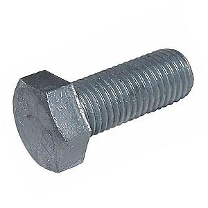 M16 x 100 Hexagon Head Set Screws High Tensile Grade 8.8 Galvanised, DIN 933