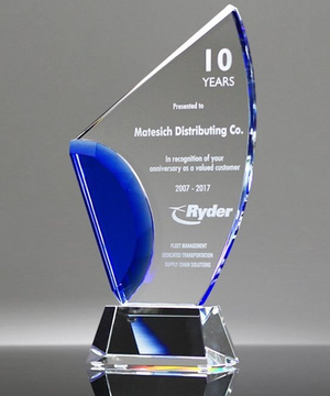 Avant Blue Crystal Award