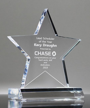 Excellence Star Acrylic Award