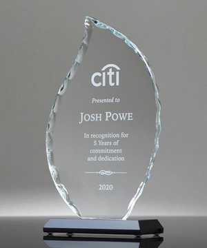 Facet Flame Glass Award