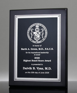 Employee Achievement Award Plaque
