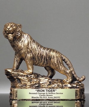 Iron Tiger Award Sculpture