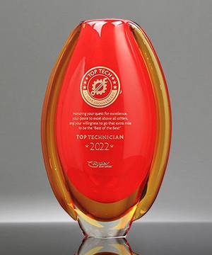 Ruby Fontana Vase