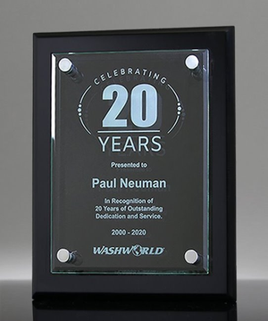 Canterbury Ebony Plaque