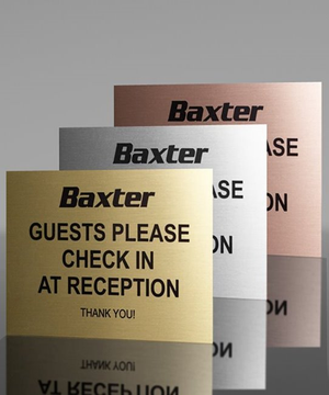 Sublimated Metal Plates
