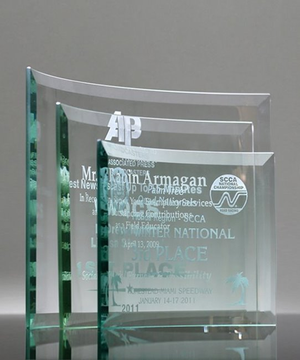 Premium Curved Glass Award