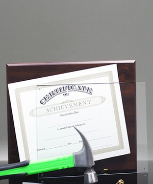 You Build It Plaque Kit