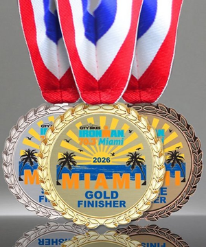 Custom Wreath Medal
