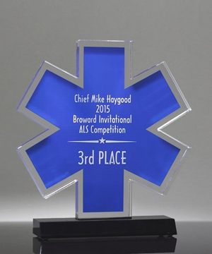 Acrylic Star of Life Award