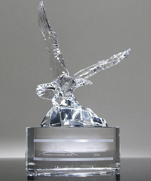 Soaring Crystal Eagle Award