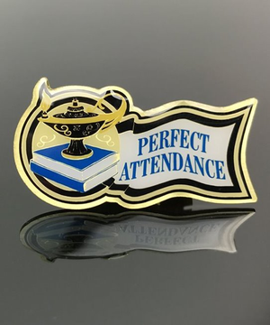 Perfect Attendance Pin