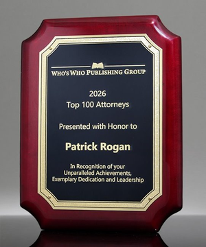 Acclaim Scalloped Award Plaque