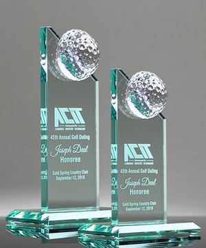 Jade Crystal Golf Pinnacle Award