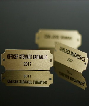 Extra SM-1 Name Plates