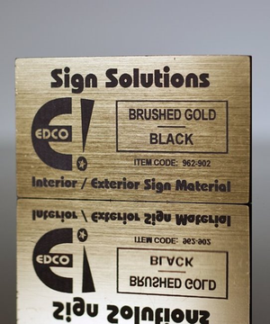 Trolase Plate Gold to Black