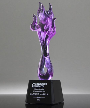 Vulko Flame Art Crystal