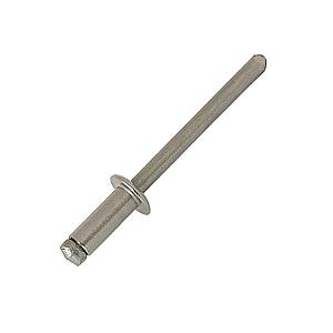 Rivet, Stainless Steel 304 (A2) Dome Head 4.8 x 8.0 Grip Range 2.0 - 4.0, DIN 7337