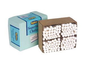 White Chalk Sticks - 144 Chalk Sticks
