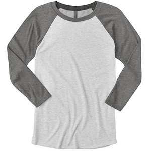 Next Level Triblend Baseball Raglan Tee