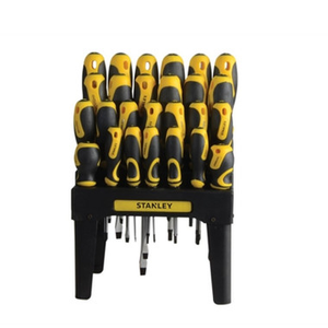 Stanley STHT0-62142 SL/PH/PZ/TX Screwdriver Set in Rack (26 Pieces)