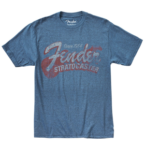 Fender Since 1954 Strat T-Shirt (Blue Large)