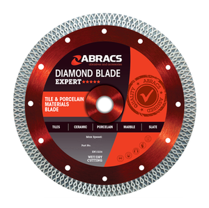 Abracs Tile & Porcelain Diamond Blade 230 x 25.4/22mm