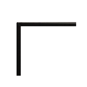 Empire Decorative Front Beveled 3/4 in Black for 60 in Boulevard