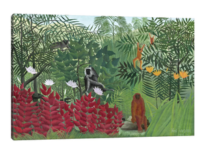 Tropical Forest With Monkeys, 1910