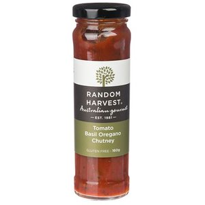 Random Harvest - Tomato Basil Oregano Chutney 160g