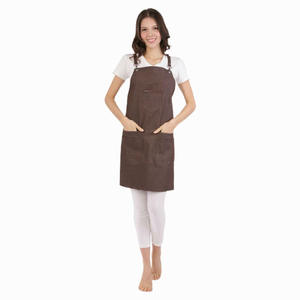 DMI Unisex Barber Apron - Brown